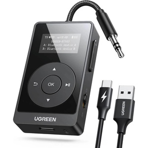 UGREEN Безжичен bluetooth трансмитер и рисийвър за мобилни устройства - Ugreen Bluetooth Receiver/Transmitter BT503 (BT503)