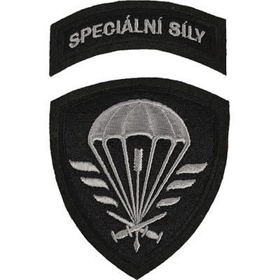 NAVYS Nášivka SPECIÁLNÍ SÍLY - ČERNÁ