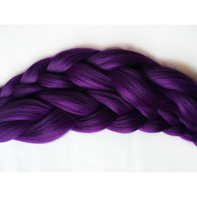 Kanekalon Easy Braid Barva: III PURPLE (warm purple, fialový), Značka: Easy Braid – Zbozi.Blesk.cz