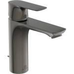 Ideal Standard Connect Air - Смесител за умивалник Grande със сифон, Magnetic Grey A7053A5 (A7053A5)