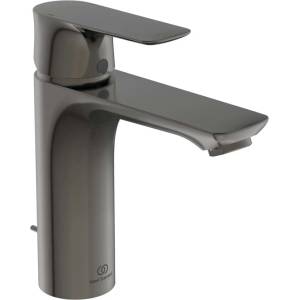 Ideal Standard Connect Air - Смесител за умивалник Grande със сифон, Magnetic Grey A7053A5 (A7053A5)