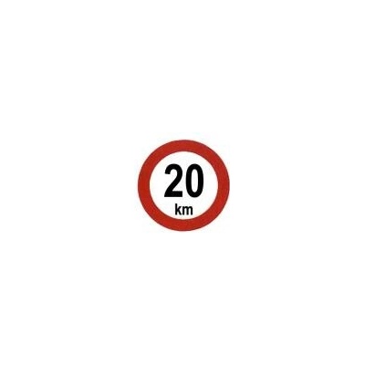 Označení rychlosti 20km, nereflexní (pr.200mm) 1440A