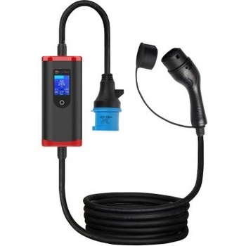 7 kW Преносимо EV Зарядно Устройствo за Електромобили тип 2, 32 A, CEE Контакт (1443)