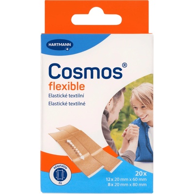 Cosmos Flexible 2 velikosti pružná náplast 20 ks