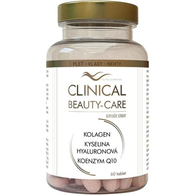 Clinical Beauty-Care Kolagen + Kyselina hyaluronová + Koenzym Q10 60 tablet