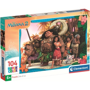 Clementoni Детски пъзел Clementoni от 104 части - Смелата Ваяна 2 (61436) - ozone