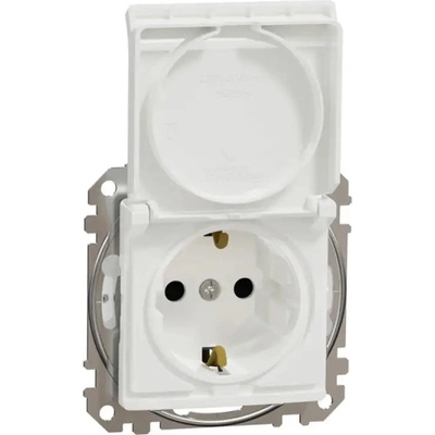 Schneider Electric КОНТАКТ С КАПАК ip44 БЯЛ schneider sedna (sdd211023) (3606481481825)