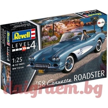 Image 1 of Revell Хоби модел REVELL 07037 - 1958 Corvette Roadster (R07037)