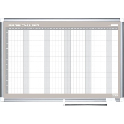 Bi-Office Lux ročná plánovacia tabuľa 90 x 00 cm