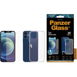 Panzer Стъклен протектор + Гръб iPhone 12 mini PanzerGlass, Antibacterial
