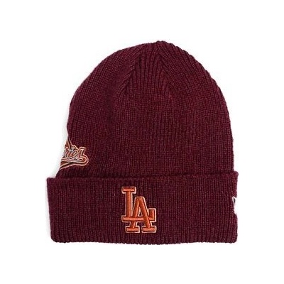 New Era Knit Medium MLB Ws Patch beanie LA Dodgers Cardinal