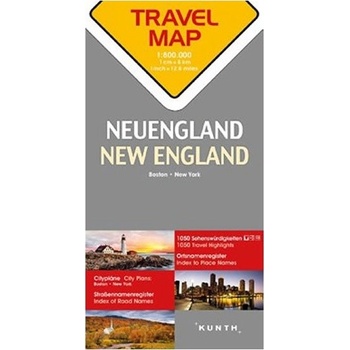 New England 1:800T TravelMap