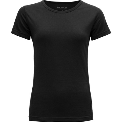 Devold Дамско мериносово термобельо Devold Breeze Woman T-Shirt Merino base layer - Black (115-0475-2814)