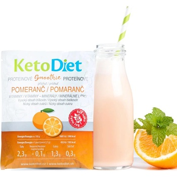 KetoDiet Proteinové smoothie 7 x 27 g