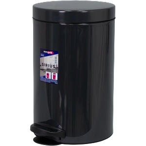 Eurogold SIRIUS 14l 40x25cm антрацитно сив кош за педали 801214 ANTHRACITE (801214 ANTHRACITE)