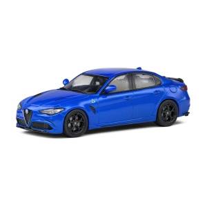 Solido Модели на автомобили и мотоциклети модел 1/43 Alfa Romeo Giulia Quadrifoglio blue - 1: 43 (TRS7272-3923)