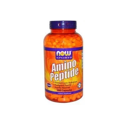 NOW Амино Пептид - Amino Peptide - 400 мг. - 300 капсули - NOW FOODS, NF0019