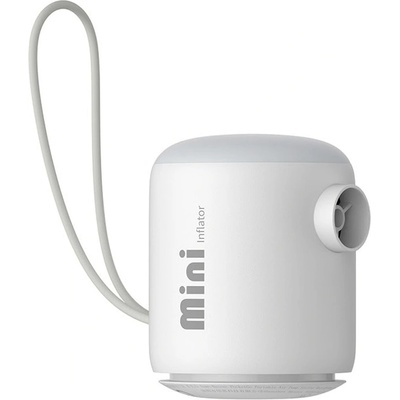 Xiaomi Електрическа помпа Baseus PocketGo White (C11157700221-00), преносима, 230 L/m въздушен поток, 3.5 kPa въздушно налягане, LED светлина, USB-C, бяла (C11157700221-00)