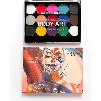 bHome dětská sada barev na obličej a tělo 16 ks – Sleviste.cz