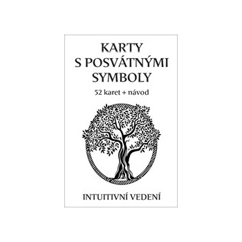 Karty s posvátnými symboly 52 karet + návod - Veronika Kovářová