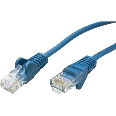 PremiumCord sputp050B Patch, UTP RJ45-RJ45 level 5e, 5m, modrý