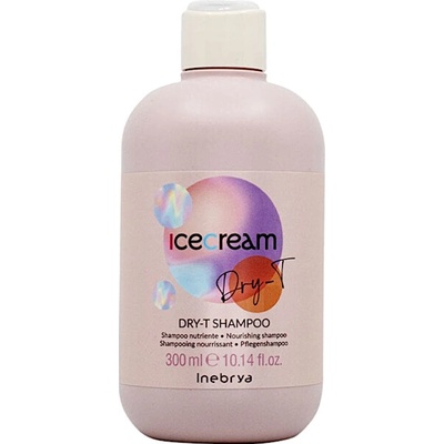 Inebrya Hydra tačný šampón pre suché a krepaté vlasy Ice Cream Dry-T Shampoo 300 ml