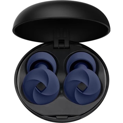 Sleep Earplugs špunty do uší s usazovacím kroužkem Tmavě modrá