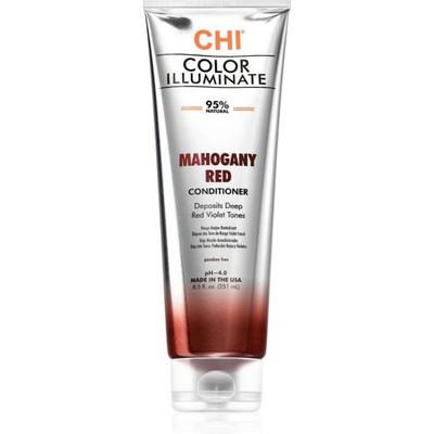 CHI Color Illuminate тониращ балсам за естествена или боядисана коса цвят Mahogany Red 251ml