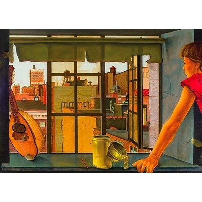 Pohled J. Kirschenbaum - Young Woman at a Window