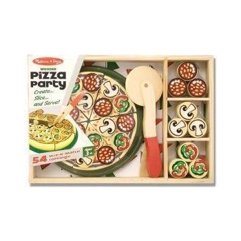 Melissa & Doug Дървена пица Melissa and Doug, 000772101677