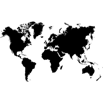 Preinterier FT5288 Fototapeta na stenu Mapa sveta vlies 104cm x 70cm