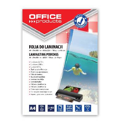 Фолио за ламиниране OP А4, 216x303mm, 100микрона опаковка 100 (25681-А)