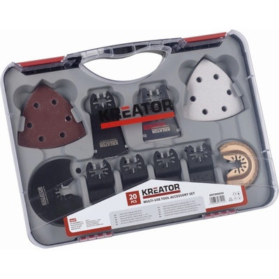 Sada príslušenstva Kreator KRT990050 pre oscilačné brúsky 20ks, 63605035
