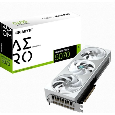 Gigabyte GeForce RTX 5070 AERO OC 12GB GDDR7 GV-N5070AERO OC-12GD