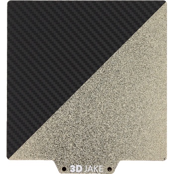 3DJAKE Плоча за вграждане от PET/PEI - въглерод - 121 x 120 mm (CARBP-120X120)