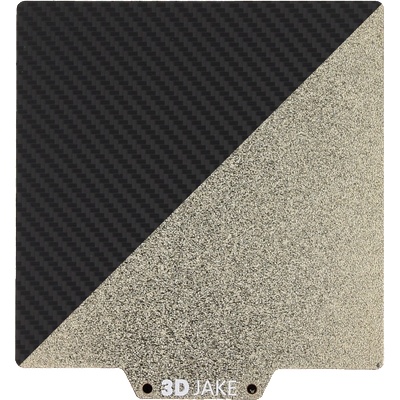 3DJAKE Плоча за вграждане от PET/PEI - въглерод - 121 x 120 mm (CARBP-120X120)