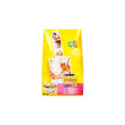 Friskies Junior s kuracím mäsom, mliekom a zeleninou 10 kg