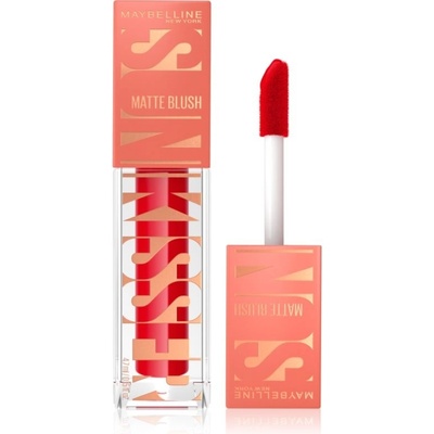 Maybelline new york Sunkisser Matte tekutá tvářenka s matným efektem 36 Spicy Red 4,7 ml