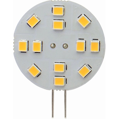 Spectrum LED žiarovka G4, 2W, 12LED, 12V, 30mm [WOJ+13782] Teplá biela