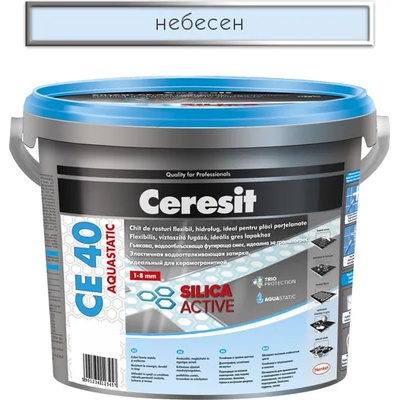 CERESIT ФУГА АКВАСТАТИЧНА СЕ40 2кг НЕБЕСНА (2164596, 3047254)