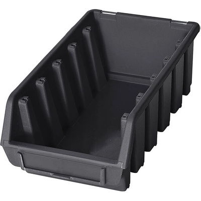 Ergobox Plastový box 2L 7,5 x 21,2 x 11,6 cm čierny
