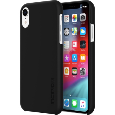 Incipio Feather Case - тънък поликарбонатов кейс за iPhone XR (черен)