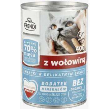 Frendi kúsky v jemnej omáčke s hovädzím mäsom 400 g