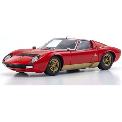 Kyosho Lamborghini Miura SV 1970 Red Gold 1:18
