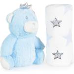 Cangaroo Бебешко одеяло с играчка Cangaroo - Blue Bear, 90 х 75 cm (108607)