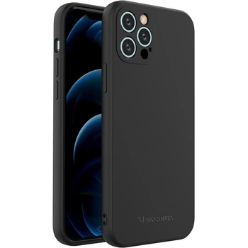 Pouzdro Wozinsky Color Case silicone flexible durable case iPhone 13 Pro černé