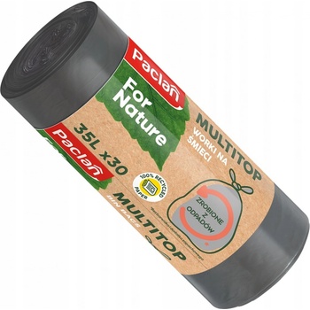 Paclan For Nature pytle z recyklovaného odpadu 16µm 35l 30ks