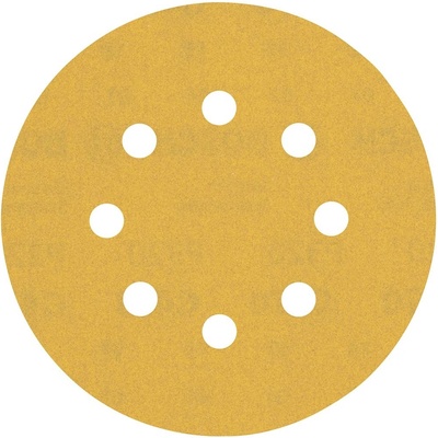 BOSCH Brúsny papier EXPERT C470 s 8 otvormi, 125 mm, zrnitosť 320, 50 ks 2608900915