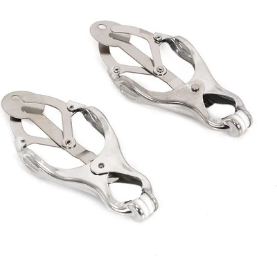 Kiotos Clover Nipple Clamps Silver
