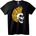 NOONEBRAND Тениска Skull Пица - L, White